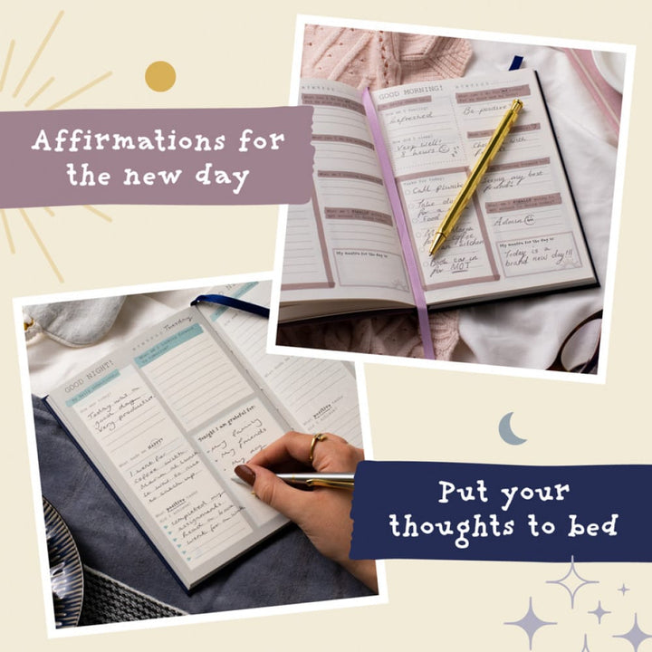 IF USA Paper Night Notes &amp; Morning Motivations Journal