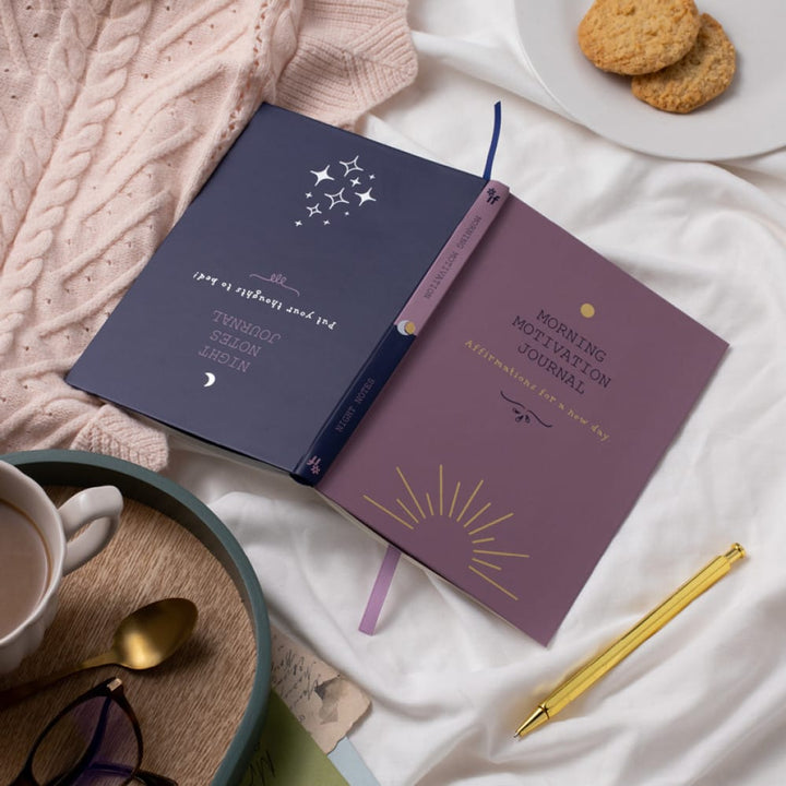 IF USA Paper Night Notes &amp; Morning Motivations Journal