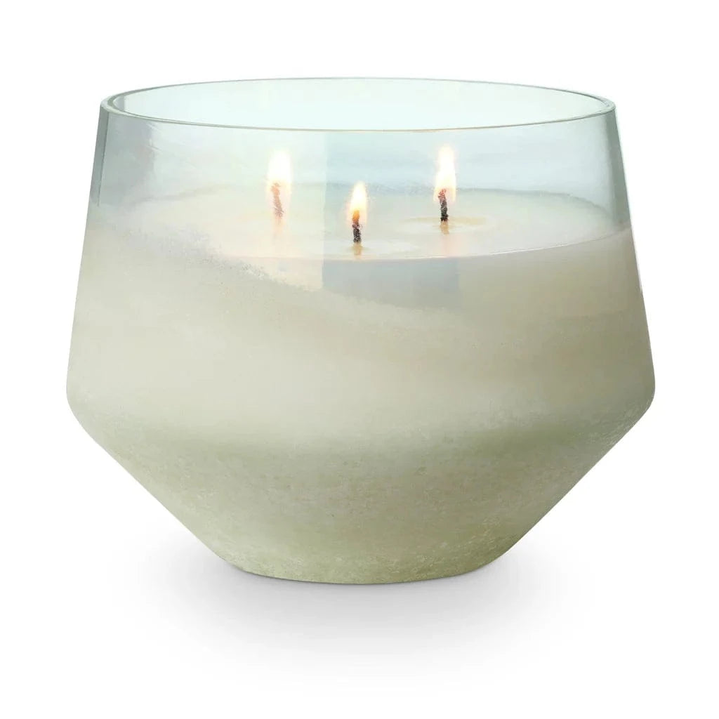 Illume Candle Fresh Sea Salt Large Baltic Glass Candle