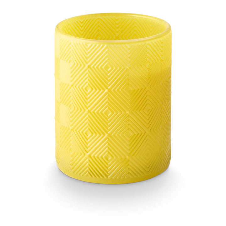 Illume Gifts Lemongrass & Lime Leaves Textured Glass