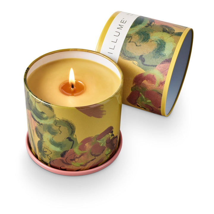 Illume Gifts Rhubarb Honey Vanity Tin Candle