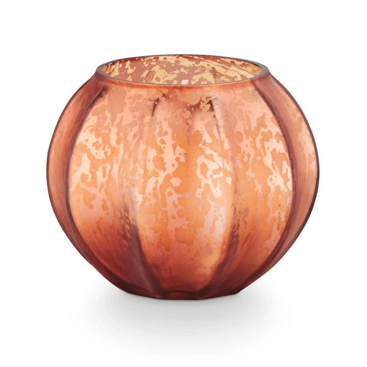 Illume Holiday Midnight Pumpkin Mercury Pumpkin Candle - Copper
