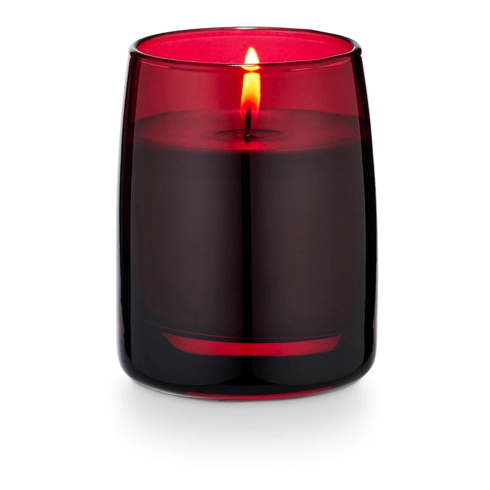 Illume Holiday Pomme Rouge Boxed Glass Candle