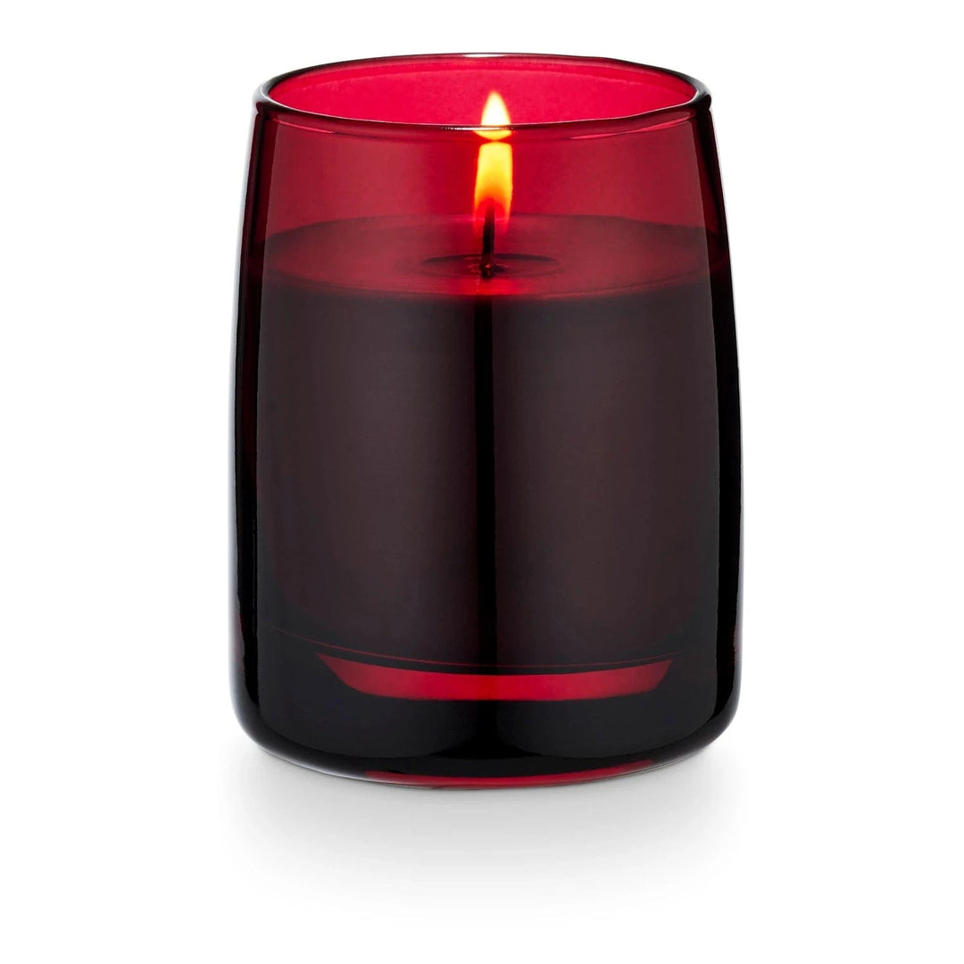 Illume Holiday Pomme Rouge Boxed Glass Candle