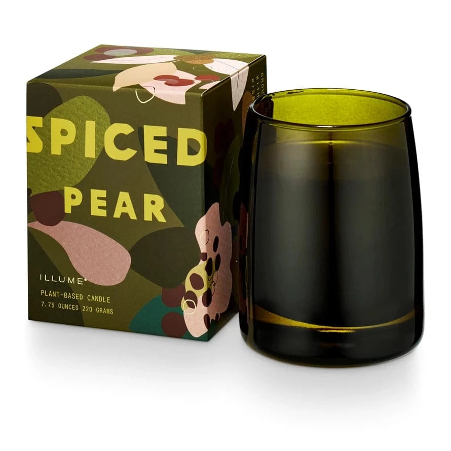 Illume Holiday Spiced Pear Boxed Glass Candle