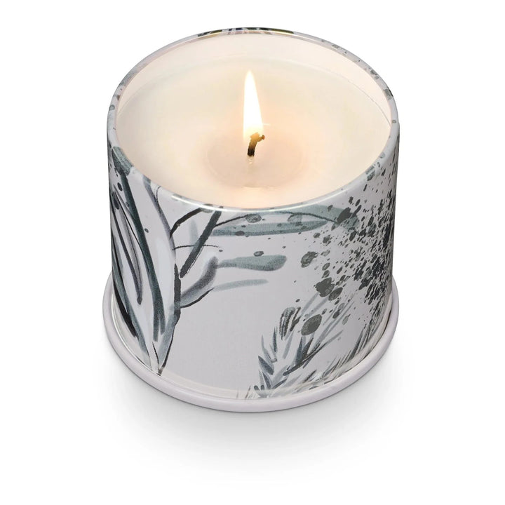 Illume Holiday Winter White Vanity Tin Candle