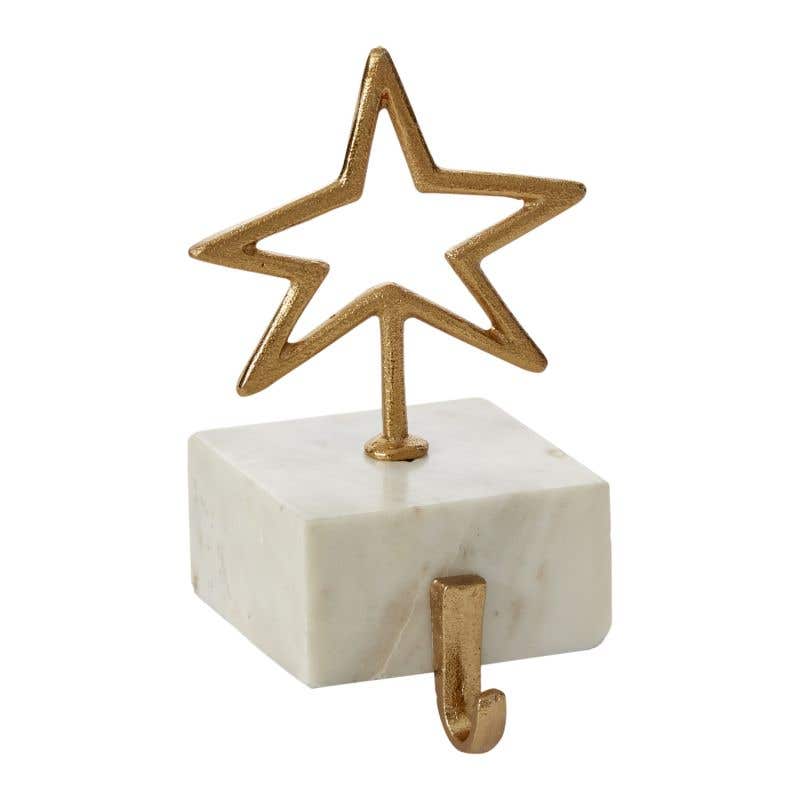 Indaba Ornaments Star Marble Stocking Holder