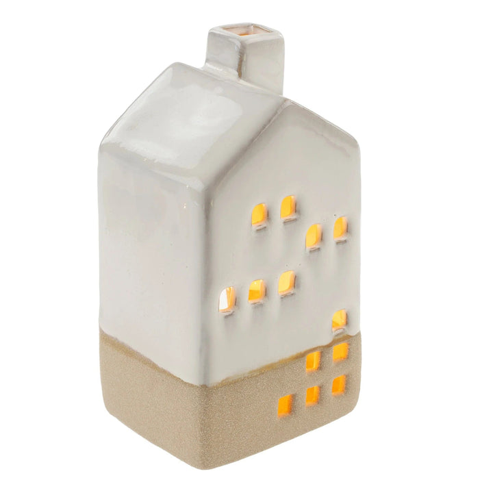 Indaba Tealights Ceramic Tealight House