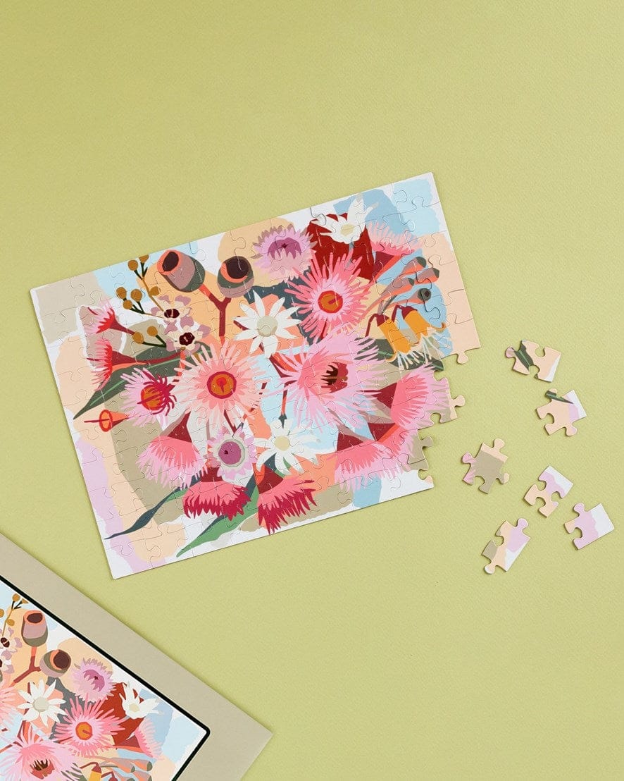 Ingram Publisher Servess Gifts Flowering Gum Magnetic Puzzle – 100 piece Fridge Puzzle