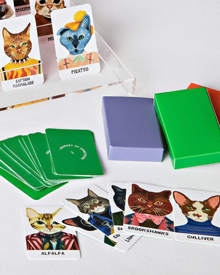 Ingram Publisher Servess Gifts Guess the Feline Card Game