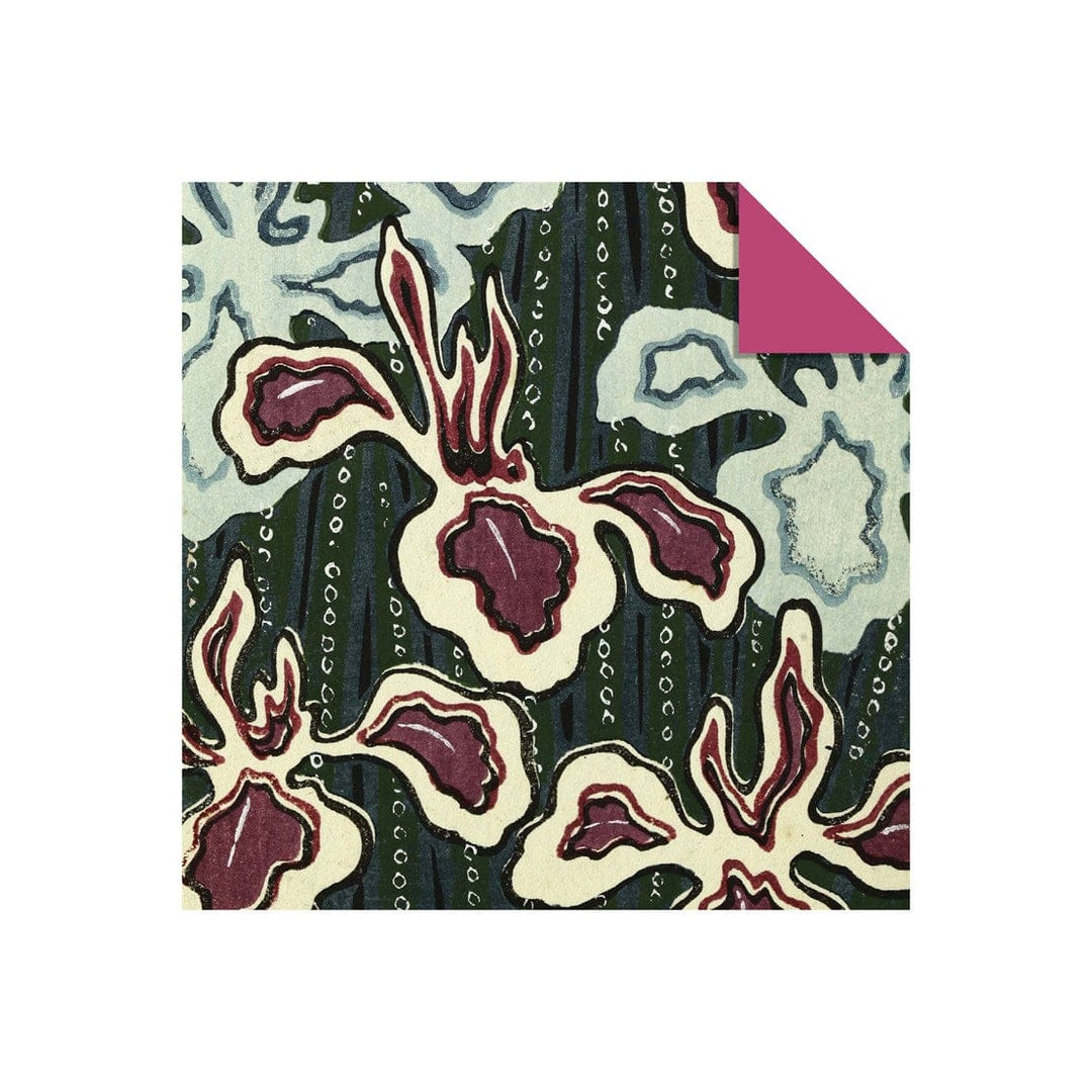 Ingram Publisher Servess Gifts Origami Paper 100 sheets Japanese Flowers 6"