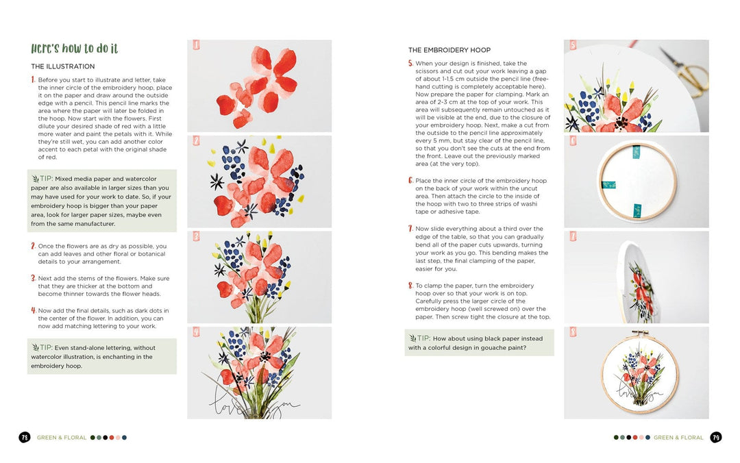 Ingram Publisher Servess Gifts Watercolor & Hand Lettering: Step-by-step techniques for modern illustrated calligraphy