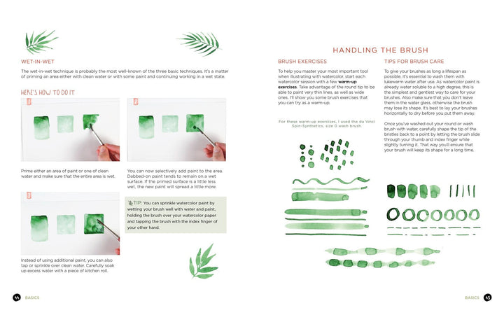 Ingram Publisher Servess Gifts Watercolor & Hand Lettering: Step-by-step techniques for modern illustrated calligraphy