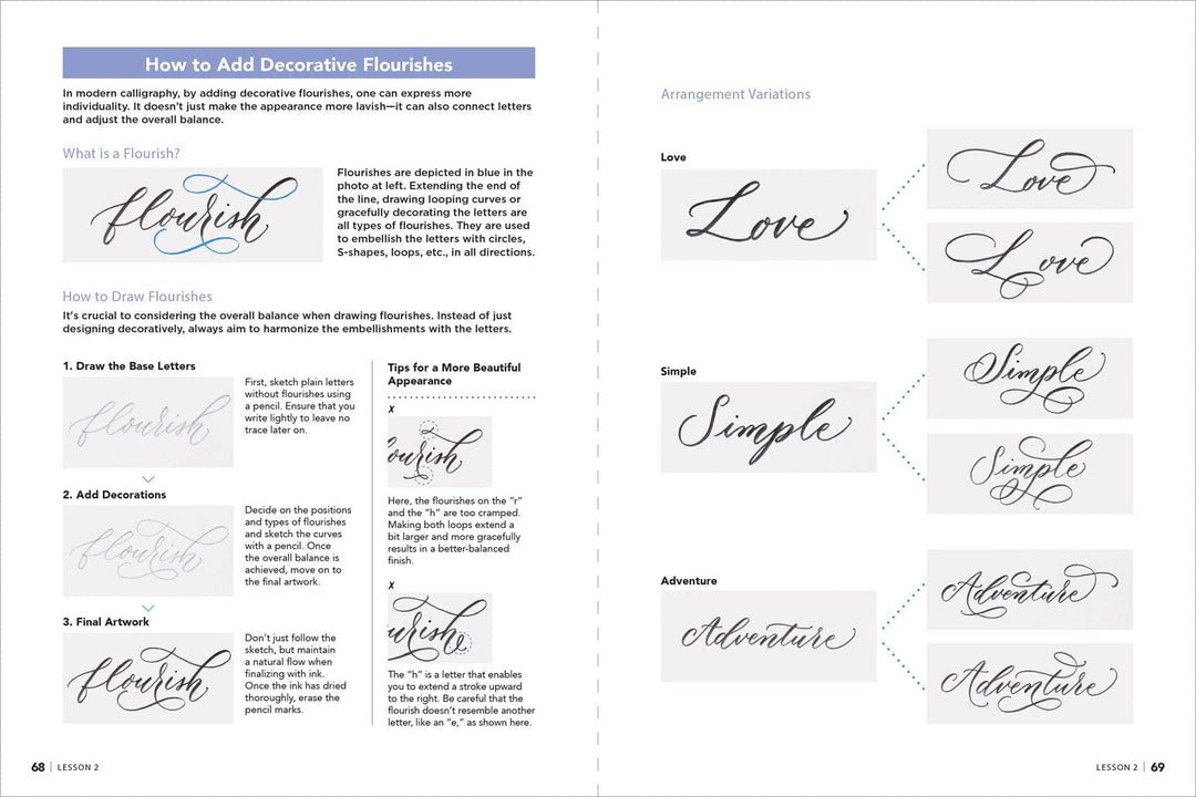 Ingram Publisher Servess Paper A Beginner's Guide to Modern Calligraphy & Brush Pen Lettering