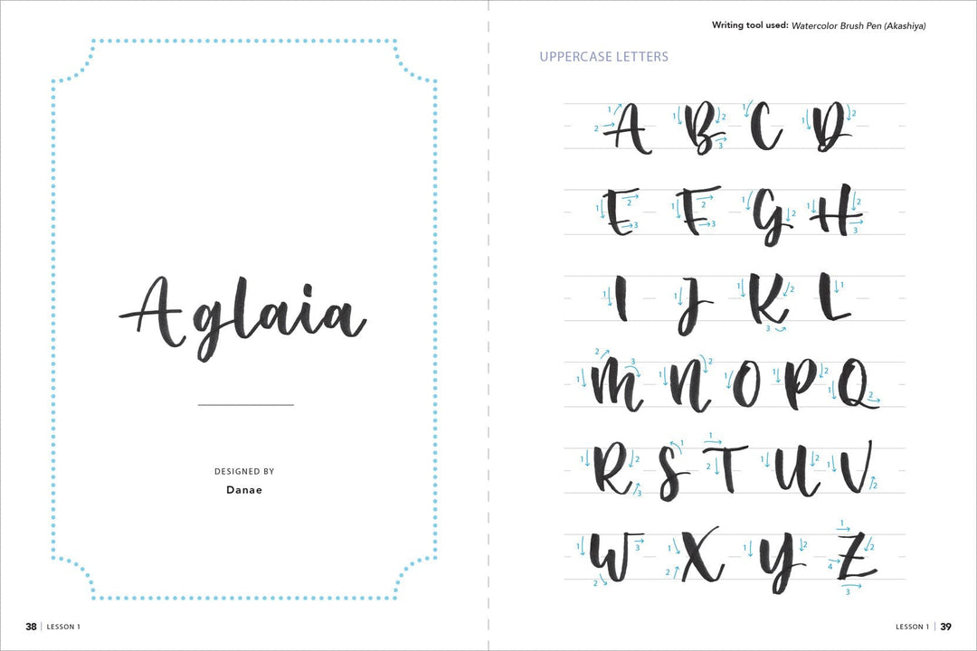 Ingram Publisher Servess Paper A Beginner's Guide to Modern Calligraphy & Brush Pen Lettering
