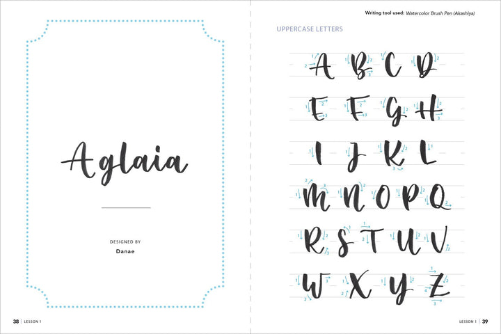 Ingram Publisher Servess Paper A Beginner's Guide to Modern Calligraphy & Brush Pen Lettering