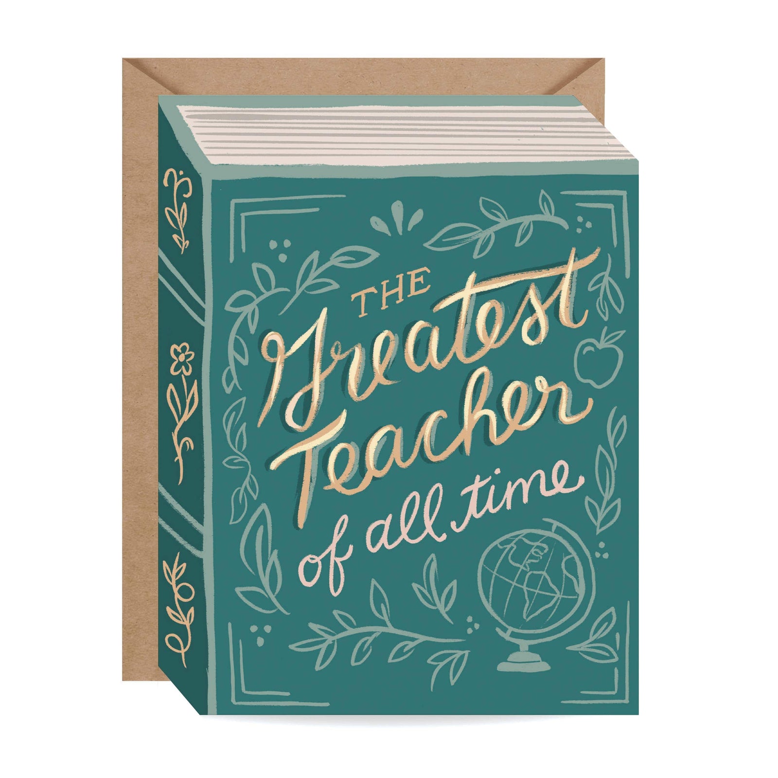 Inklings Paperie Cards Greatest Teacher Card