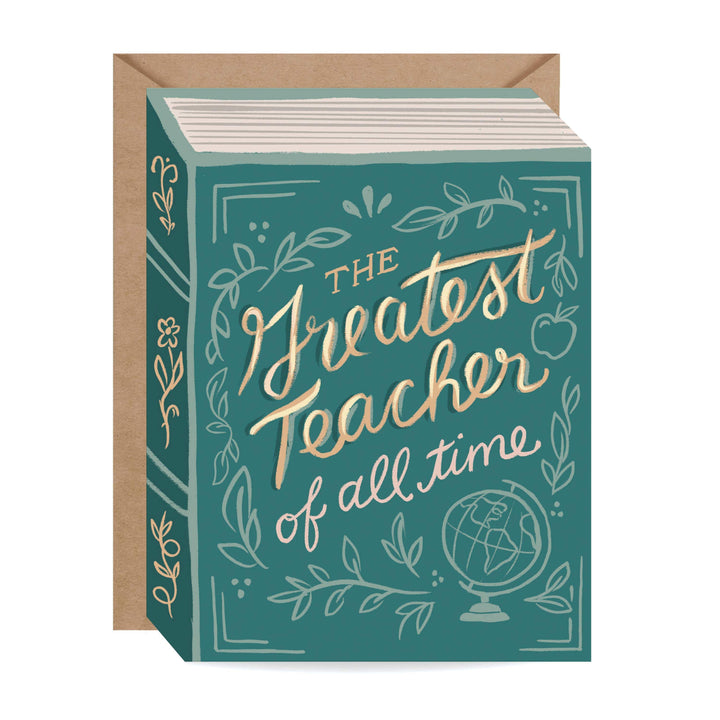 Inklings Paperie Cards Greatest Teacher Card