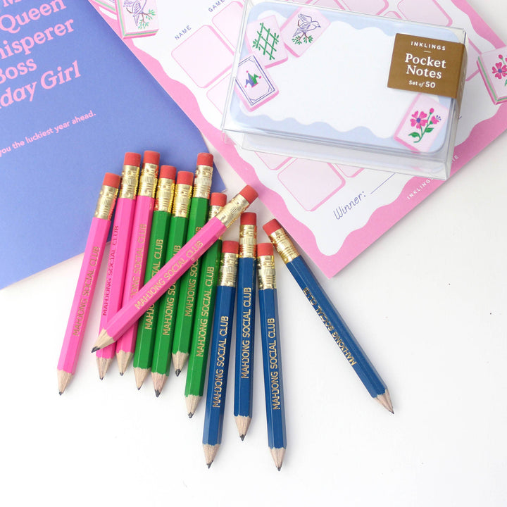 Inklings Paperie Cards Pocket Notes™ - Mahjong