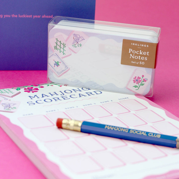 Inklings Paperie Cards Pocket Notes™ - Mahjong