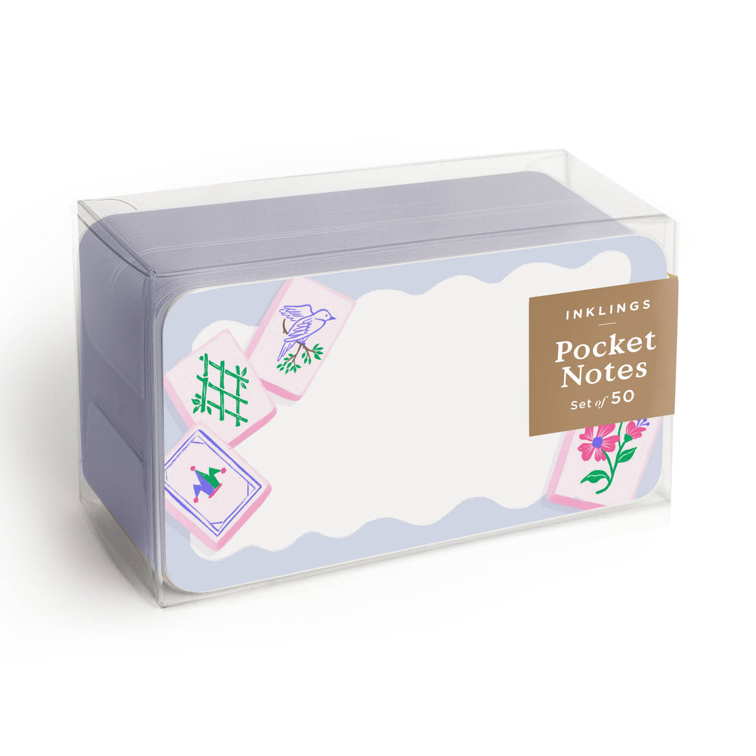 Inklings Paperie Cards Pocket Notes™ - Mahjong