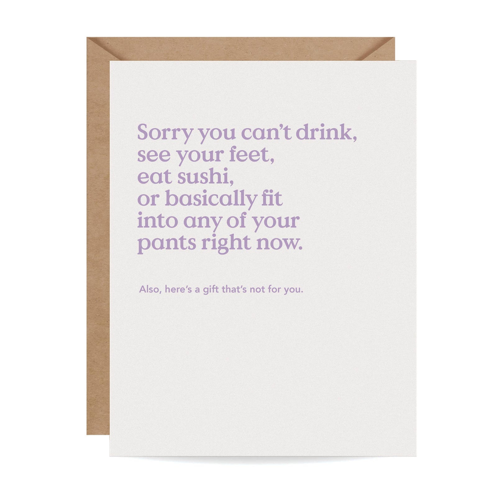 Inklings Paperie Cards Sorry Funny New Baby Card
