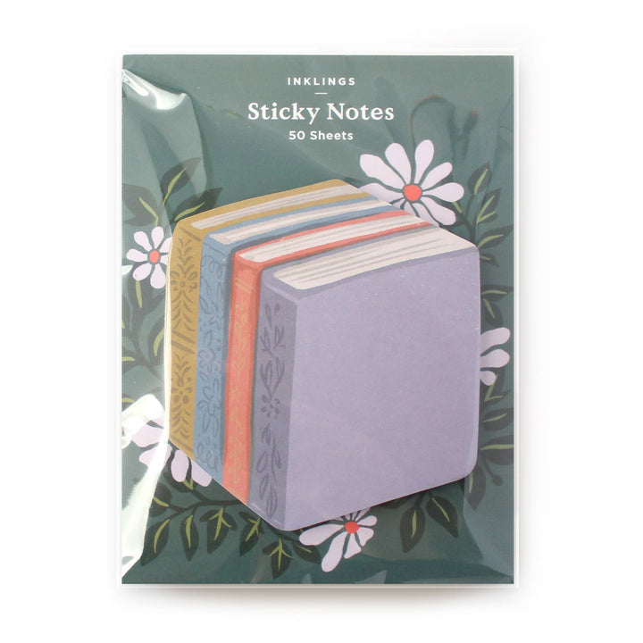 Inklings Paperie paper Sticky Notes - Book Stack