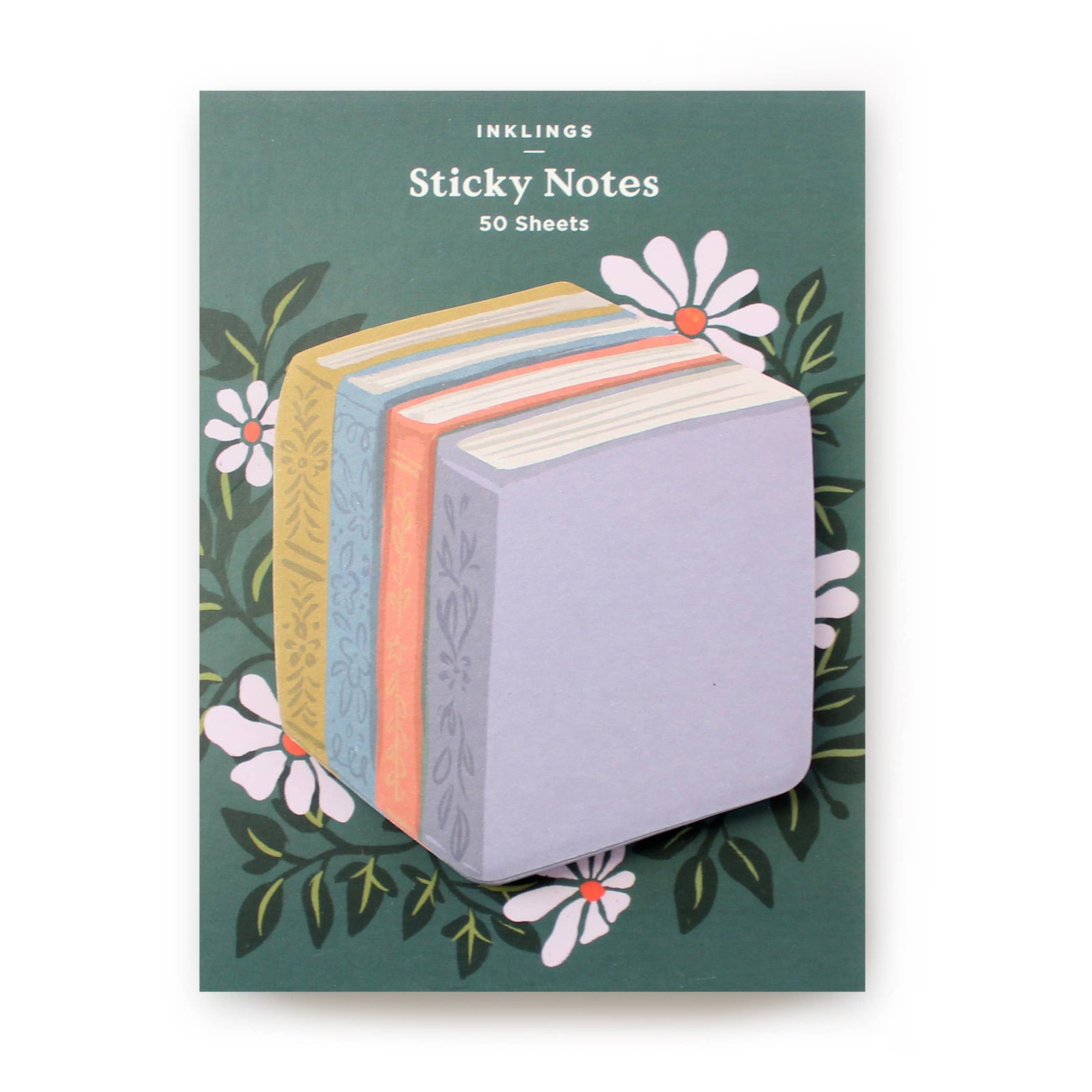Inklings Paperie paper Sticky Notes - Book Stack