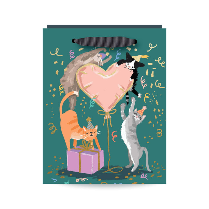 Inklings Paperie Party Gift Bag - Party Kittens