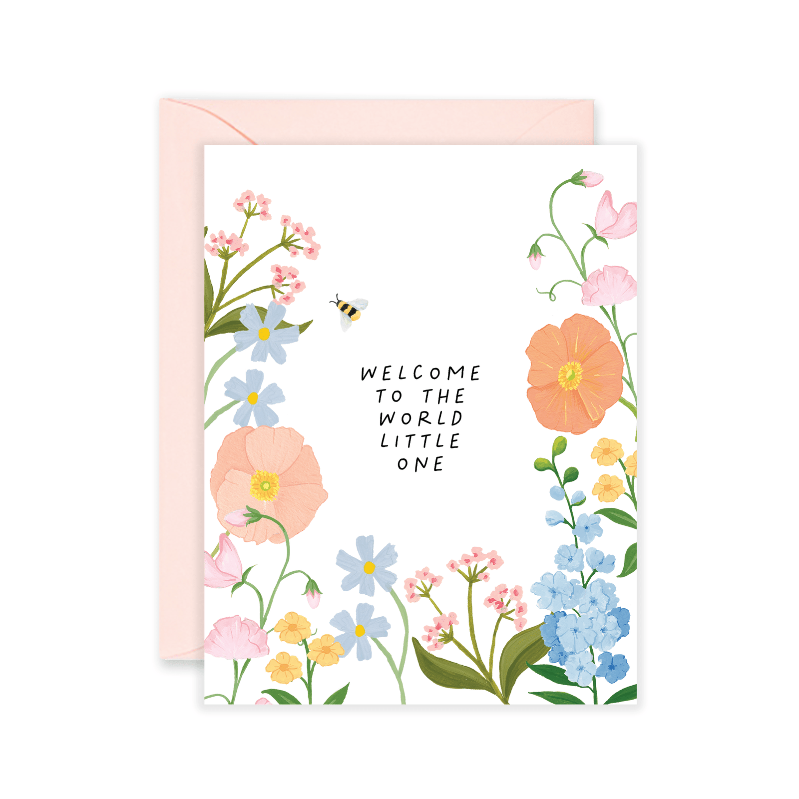Isabella MG Cards Welcome to the World Little One | Congrats Baby Card
