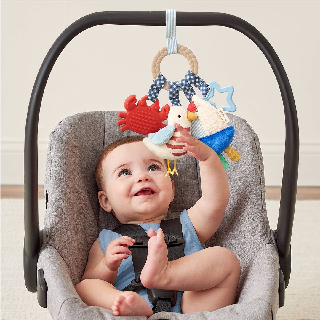 Itzy Ritzy Baby Bitzy Busy Ring™ Teething Activity - Nautical