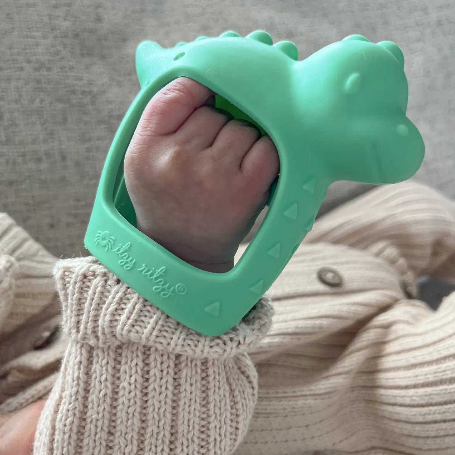 Itzy Ritzy Baby Bitzy Grip - Dino
