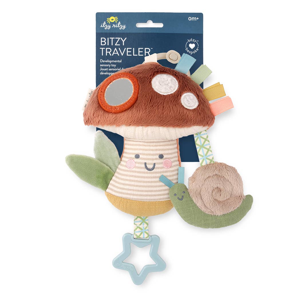 Itzy Ritzy Baby Bitzy Traveler™ Mushroom