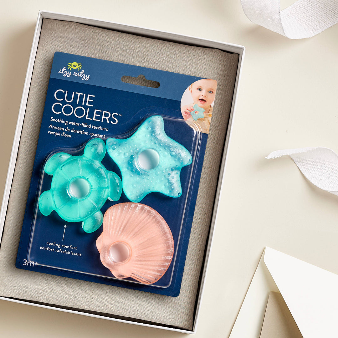 Itzy Ritzy Baby Cutie Coolers™ Silly Foods Water Filled Teethers (3-pack)