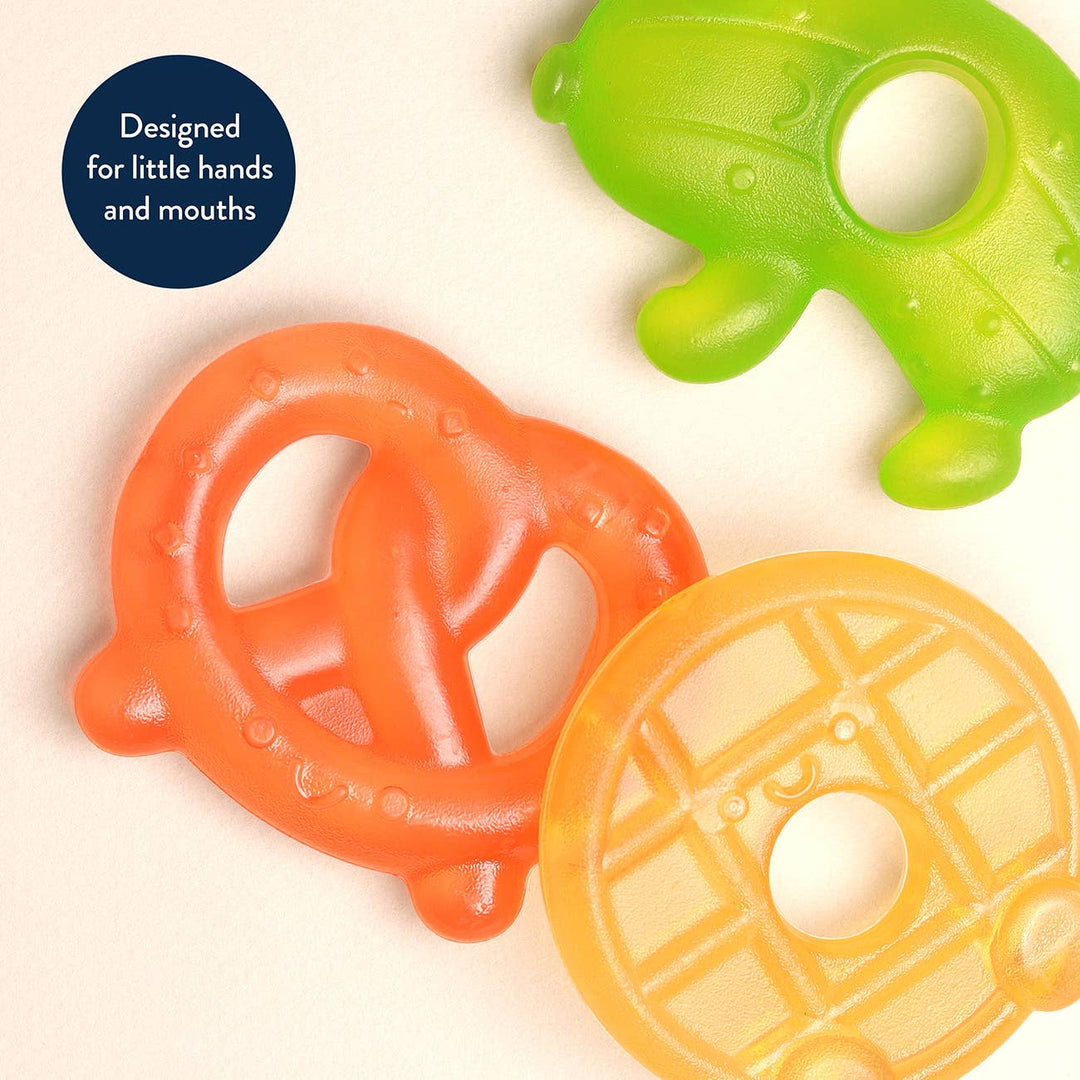 Itzy Ritzy Baby Cutie Coolers™ Silly Foods Water Filled Teethers (3-pack)