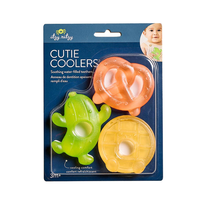 Itzy Ritzy Baby Cutie Coolers™ Silly Foods Water Filled Teethers (3-pack)