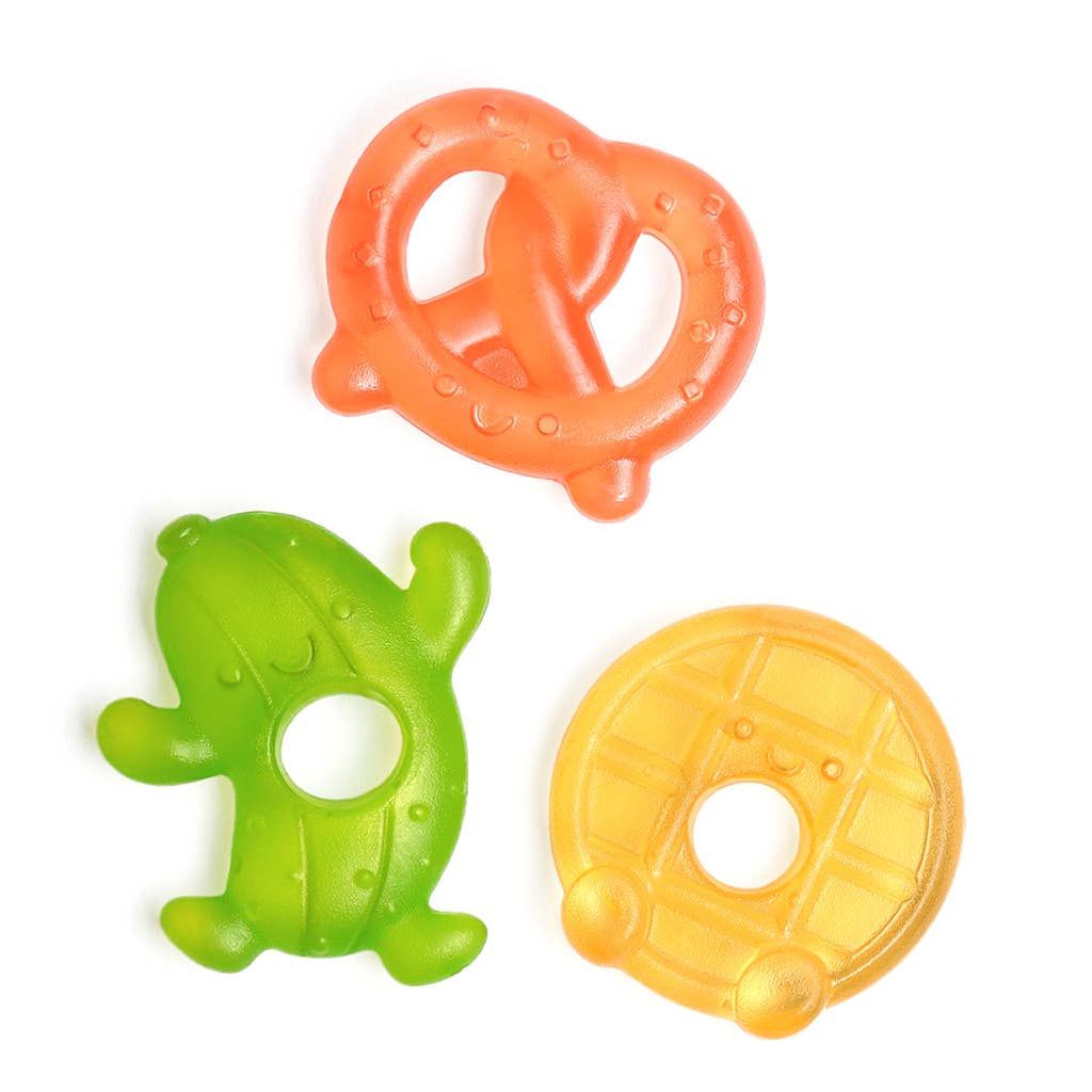 Itzy Ritzy Baby Cutie Coolers™ Silly Foods Water Filled Teethers (3-pack)
