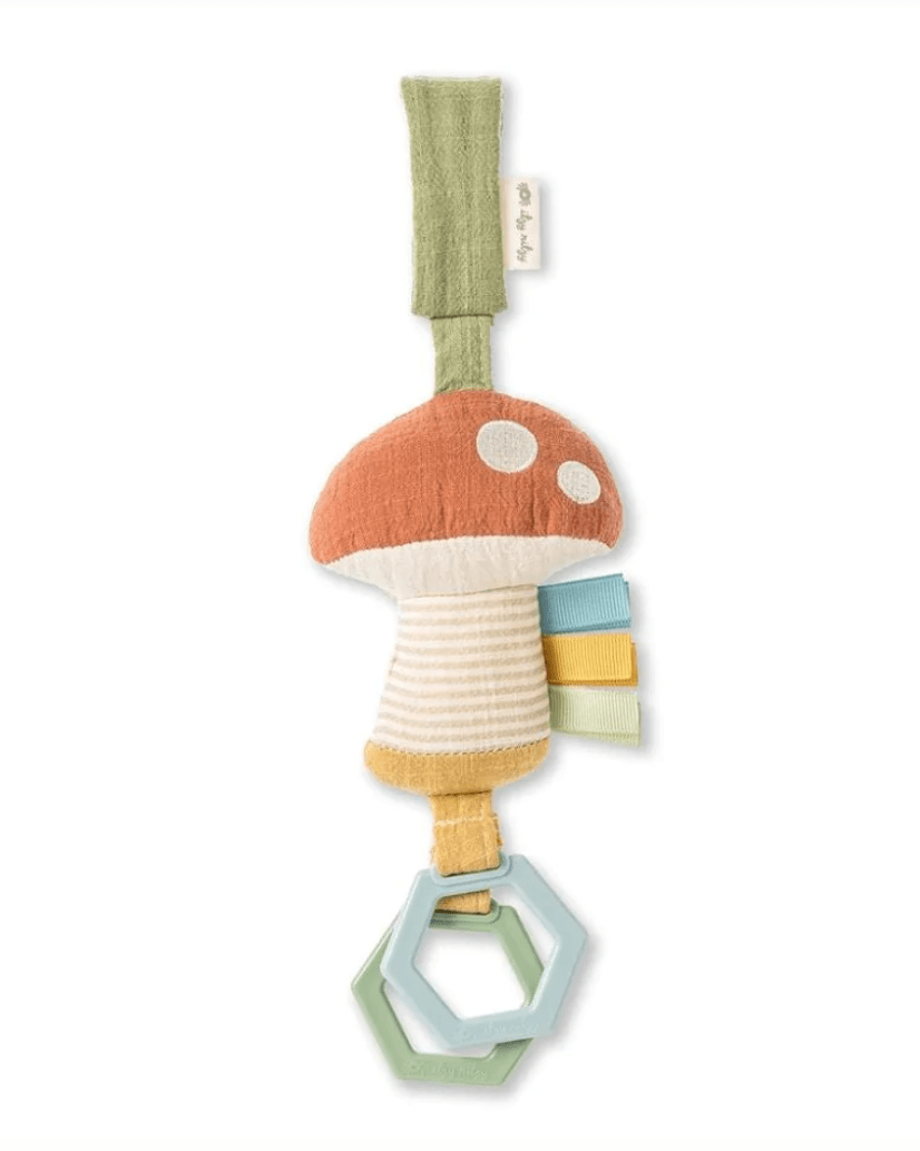 Itzy Ritzy Baby Gear Ritzy Jingle™ Mushroom Attachable Travel Toy