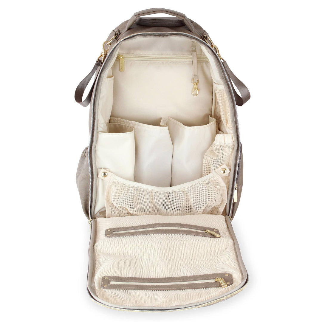 Itzy Ritzy Baby Gear Vanilla Latte Boss Backpack™ Diaper Bag