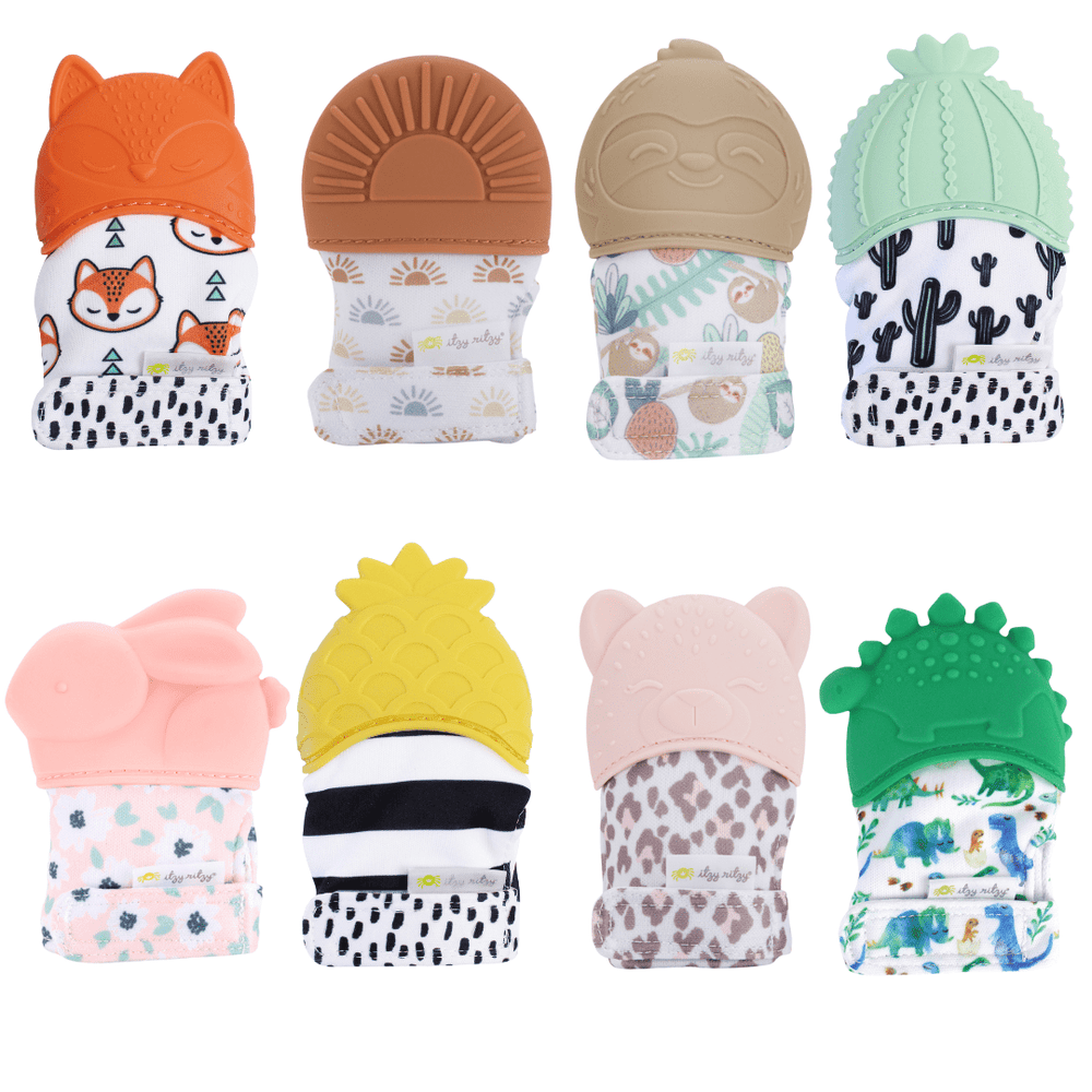 Itzy Ritzy Baby Itzy Mitt™ Silicone Teething Mitts