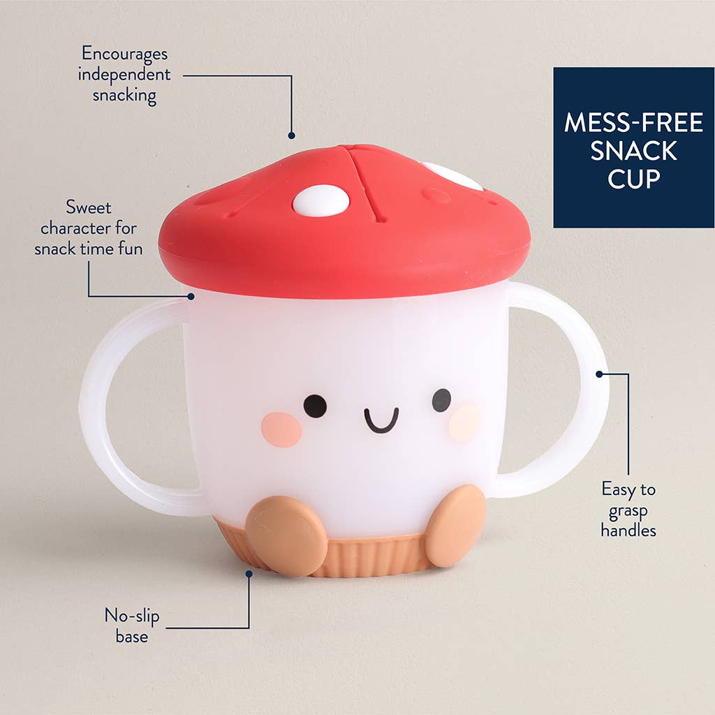 Itzy Ritzy Baby Itzy Snack Cup™ - Mushroom