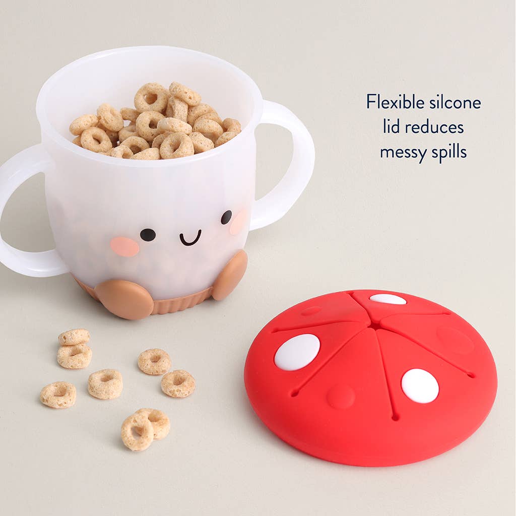 Itzy Ritzy Baby Itzy Snack Cup™ - Mushroom