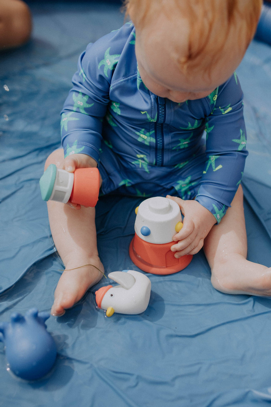 Itzy Ritzy Baby Itzy Stack & Squirt™ Bath + Water Toy