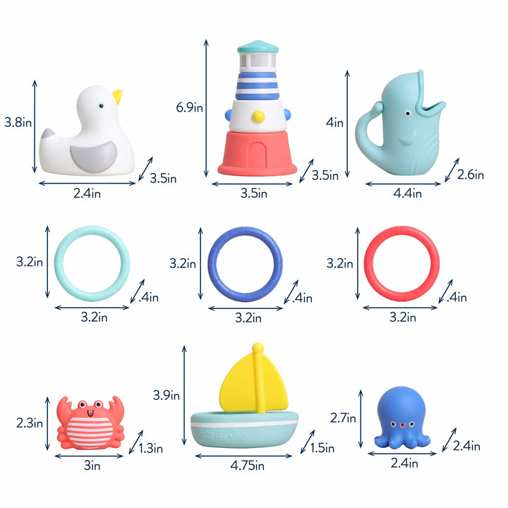 Itzy Ritzy Baby Seaside Splash Gift Set™