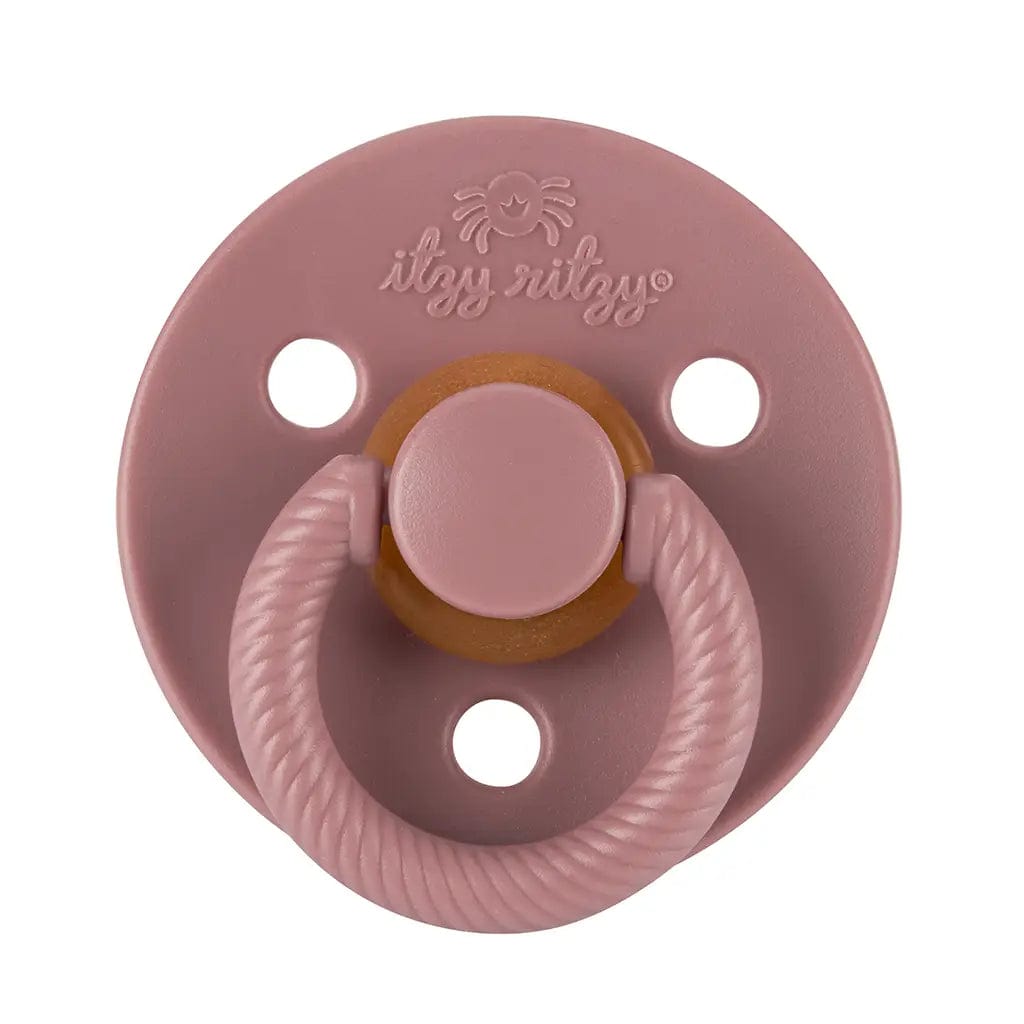 Itzy Ritzy Pacifier Itzy Soother™ Natural Rubber Pacifiers - Orchid or Lilac