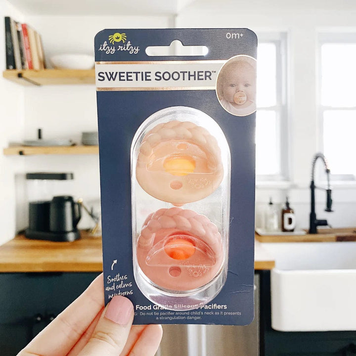 Itzy Ritzy Pacifier Sweetie Soother™ Pacifiers - Agave or Succulent