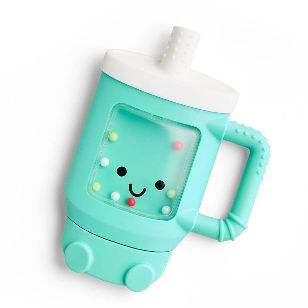 Itzy Ritzy Sweetie Shake Plus™ - Teething + Rattle Toy: Sushi