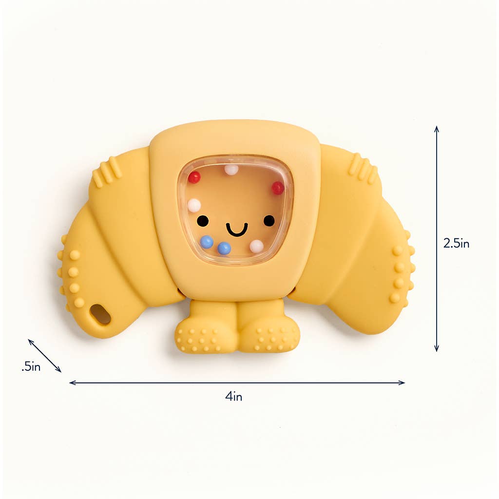 Itzy Ritzy Sweetie Shake Plus™ - Teething + Rattle Toy: Sushi