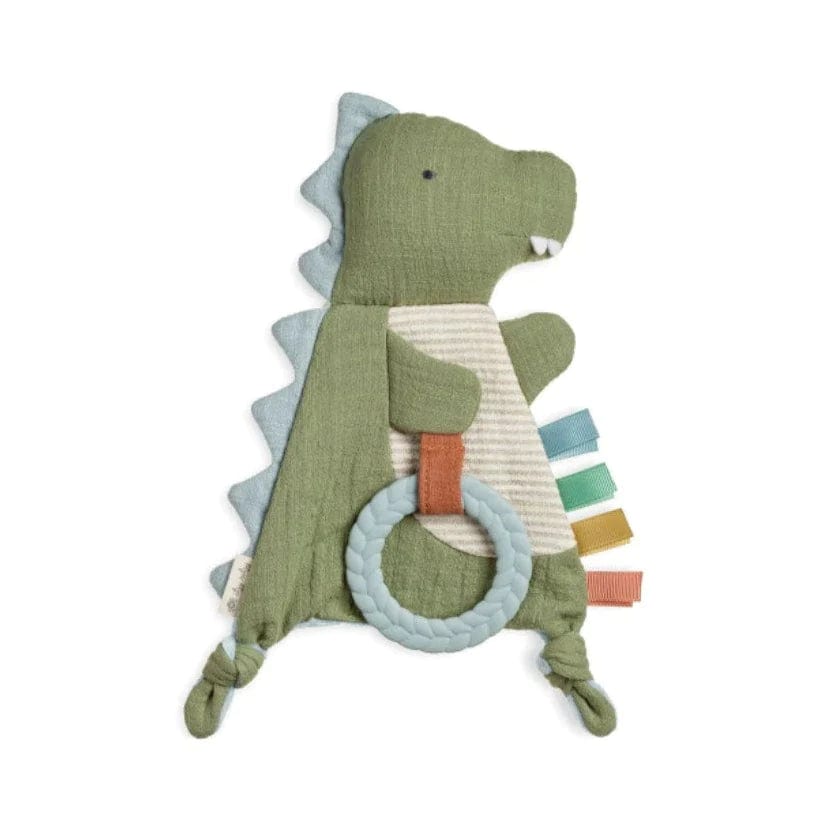 Itzy Ritzy Teether Bitzy Crinkle Dinosaur