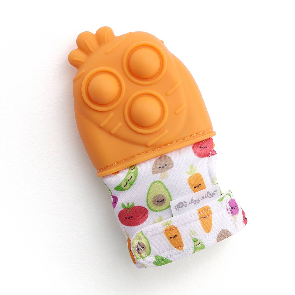 Itzy Ritzy Teether Carrot *NEW* Itzy Mitt Pop™